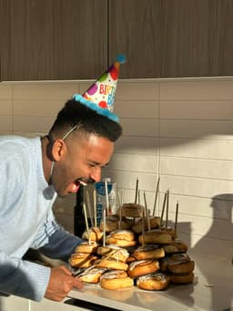 Julian Sintim at his birthday